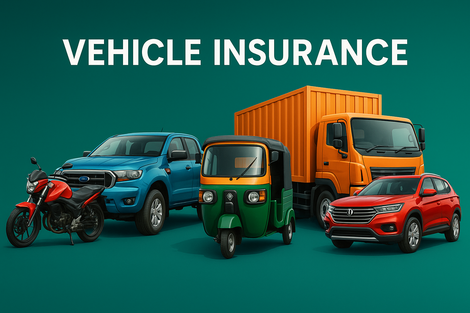 car insurance, bike insurance, truck insurance