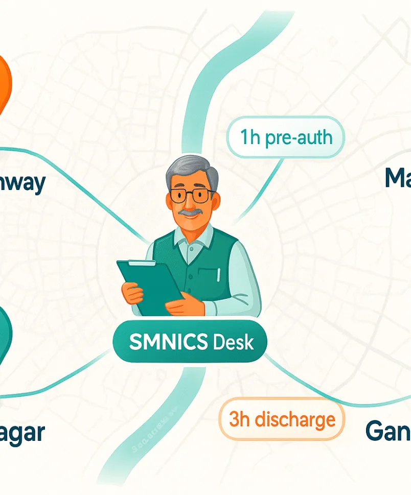 cashless health insurance India IRDAI cashless approval 1 hour 3 hours discharge authorisation NHCX health claims health insurance claim settlement timecashless health insurance India IRDAI cashless approval 1 hour 3 hours discharge authorisation NHCX health claims health insurance claim settlement time