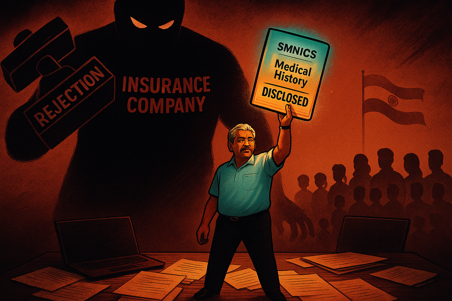 Health insurance claim rejection, Insurance claim denial, Wrongful insurance rejection, Insurance fraud India, Claim consultant India