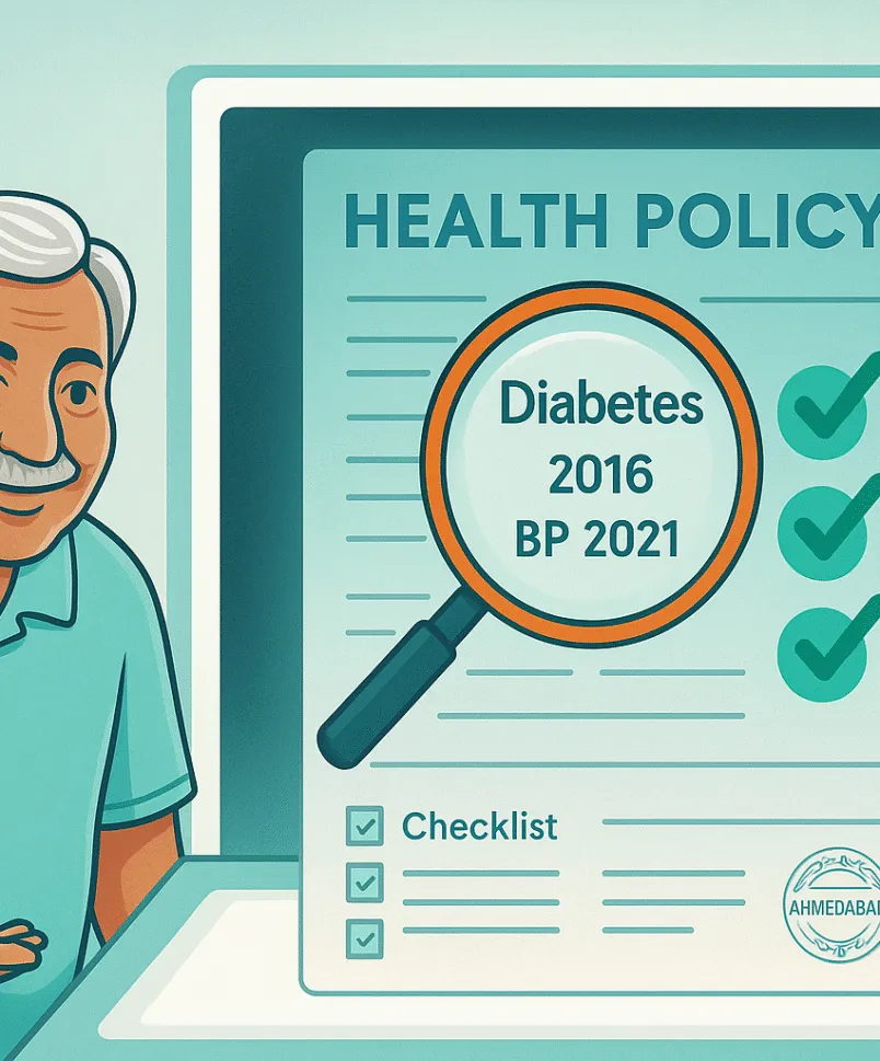Your guide to pre existing disease in health insurance. Sharmaji shows what to disclose, how waiting and moratorium work, and how to file clean, claim-ready paperwork.